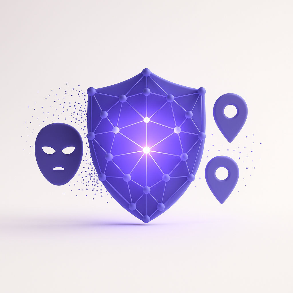 Ẩn danh toàn diện: IP, DNS, WebRTC, MAC
